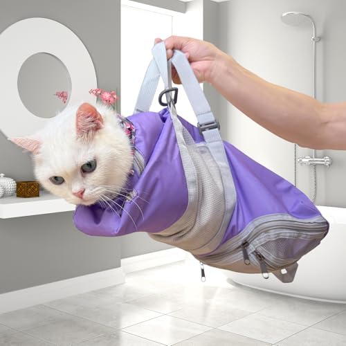 Cinf Cat Restraint Grooming Bag, Anti-Scratch Tool - Image 5