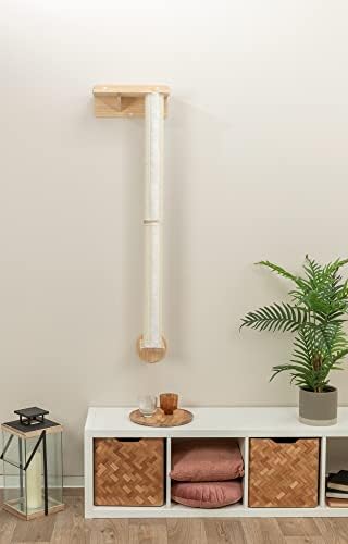 TRIXIE Wall Set 1, Indoor Wall Mounted Cat Scratching Post - Image 2
