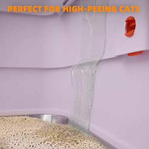 4-in-1 Stainless Steel Cat Litter Box - Image 4