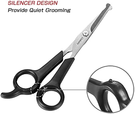 Chibuy Professional Dog Grooming Scissors Set, 2-Piece Kit - Image 4