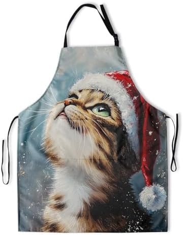 Art Apron with Pocket for Women Men by DZGlobal