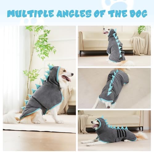 Super Absorbent Dog Bathrobe, Fast-Drying Robe - Image 4