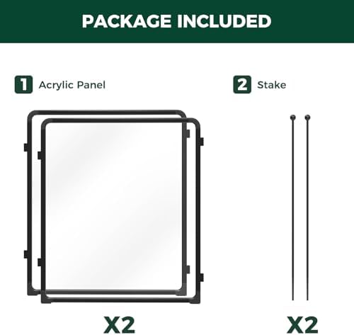 FXW 2 Add-on Acrylic Panels for AuraSpace Pro Dog Playpen - Image 4