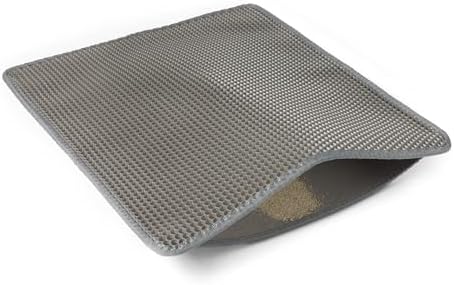 Amazon Basics Double-Layer Cat Litter Mat, Honeycomb Design by AmazonBasics