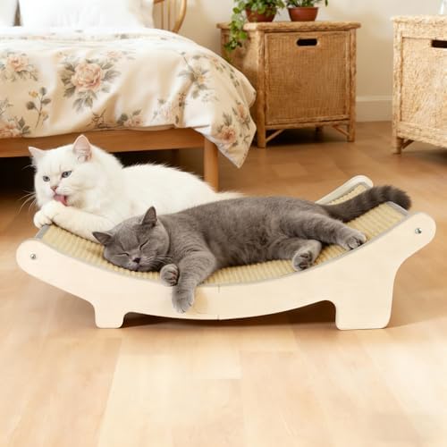 HOTEAGLE Cat Hammock Bed for Indoor Cats, Upgraded Thicken Support Rods by MoreThanFireALifestyle
