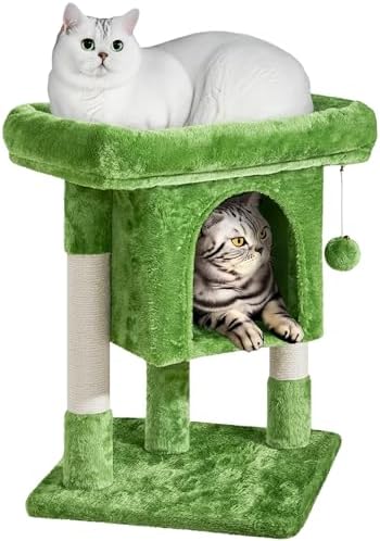 Yaheetech 23.5in Small Low-Profile Cat Tree Condo by Yaheetech