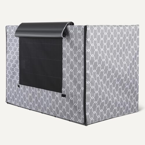 Amazon Basics Dog Cage Cover for 42-inch Wire Crates, Heavy-Duty - Image 4