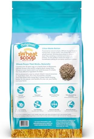 sWheat Scoop Natural Wheat Cat Litter, Fast Clumping - Image 2