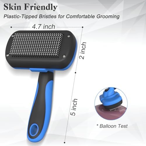 Dipoo Self-Cleaning Brush for Pet Deshedding - Image 4
