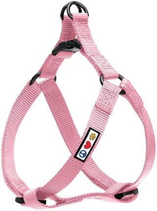 Pawtitas Solid Step-in Dog Harness – Adjustable No-Pull Vest by Pawtitas