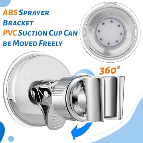 Pet Shower Attachment with 8.2ft Hose & Silicone Brush，Three modes Dog Bathing - Image 5