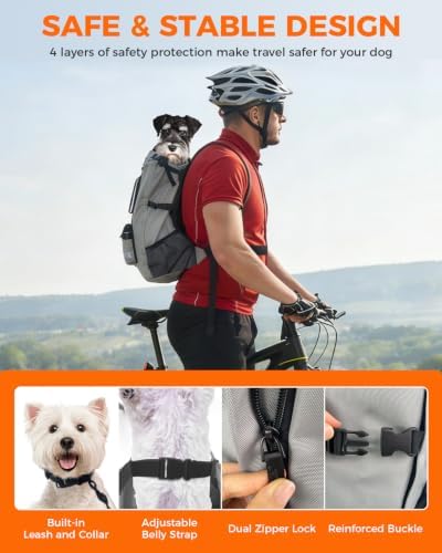 Waterproof Dog Backpack Carrier - Image 3