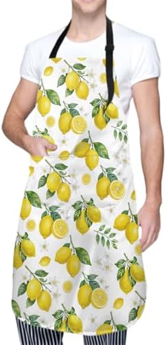 Sweetshow Cute Dog Apron with 2 Pockets and Adjustable Neck Waterproof Kitchen by Sweetshow