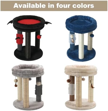 MECOOL 4in1 Small Cat Tree, Scratching Post - Image 6
