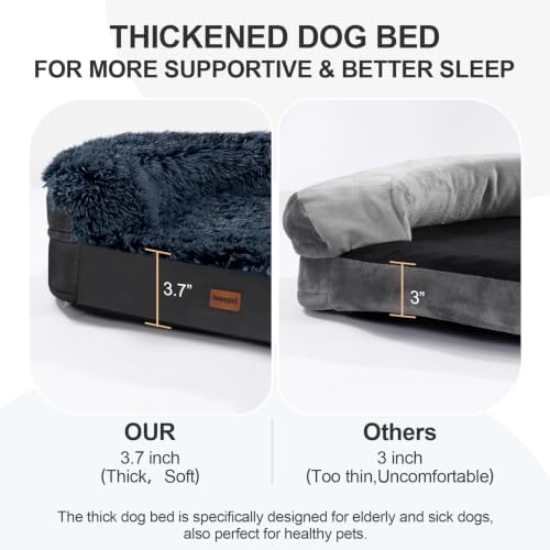 Fluffy Calming Jumbo Orthopedic Dog Beds - Image 5