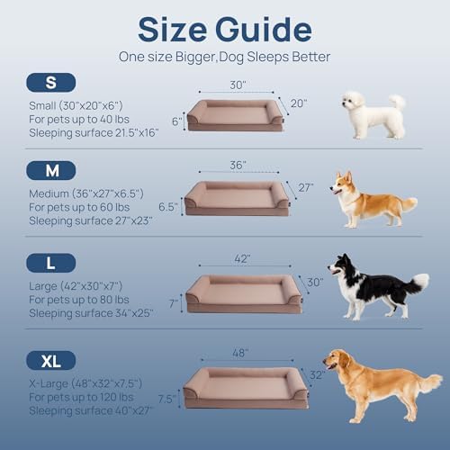 Cooling Dog Bed for Summer, Extra Large Orthopedic Cool Pet Bed - Image 5
