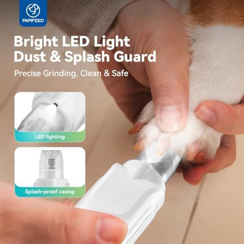 PAPIFEED Dog Nail Grinder, Pet Nail Grinder - Image 3