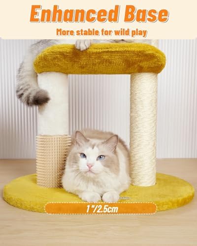 Happi N Pets Cloud Cat Tree, 31.5in Multi-Level Indoor Cat Tower - Image 5