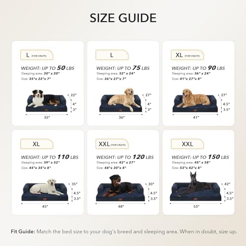 Orthopedic Dog Bed for Extra Large Dogs - Image 5