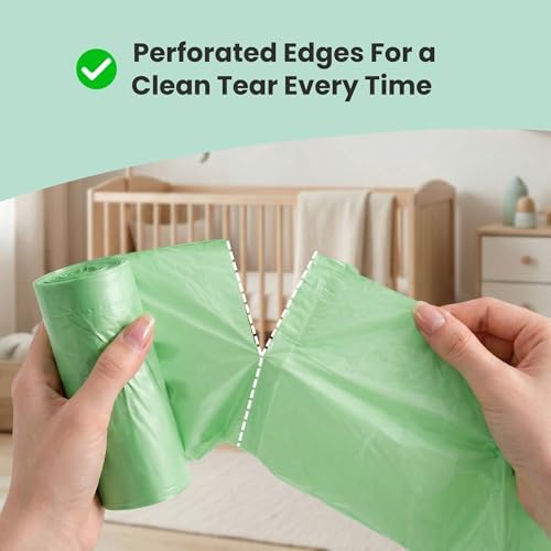iTouchless Universal Diaper Pail & Trash Can Refill Bags | 90 Count - Image 6
