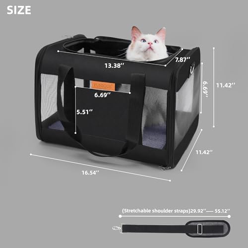 YUNIQUE Soft-Sided Cat & Dog Carrier - Image 2