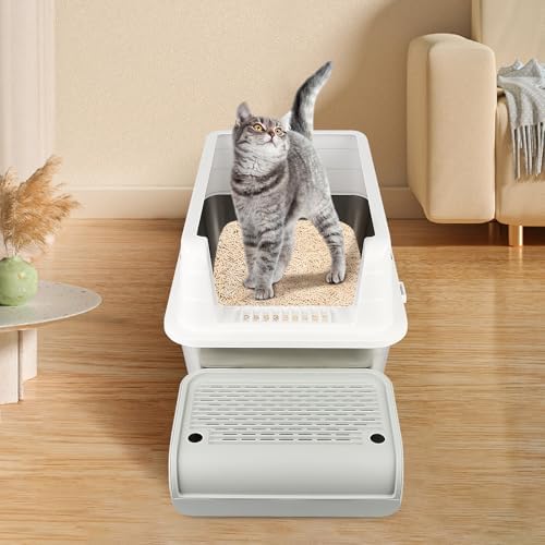 Litter Box Step, Cat Step Ramp Catcher - Image 5