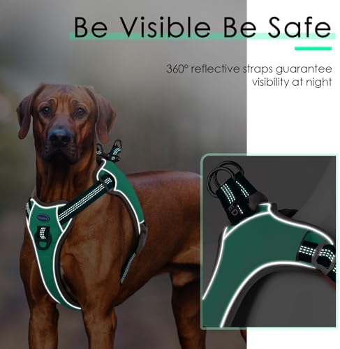 ThinkPet No-Pull Harness, Escape Proof Step-in Reflective Dog Vest Adjustable - Image 6