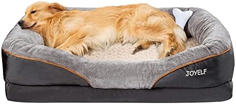 JOYELF XLarge Memory Foam Dog Bed, Orthopedic Dog Bed & Sofa by JOYELF