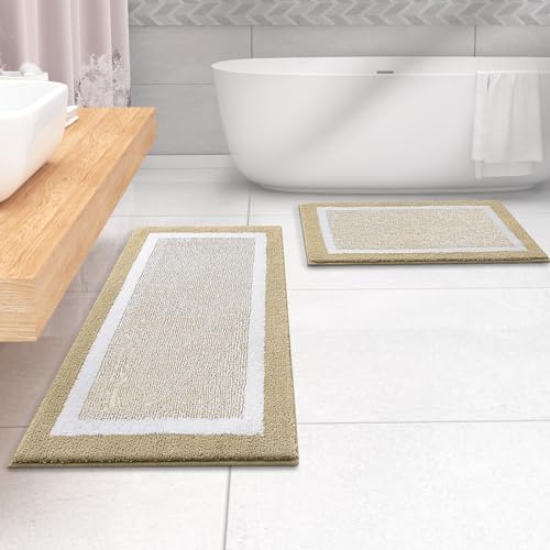 OLANLY Bathroom Runner Rugs 44x24, Long Bath Mats - Image 7