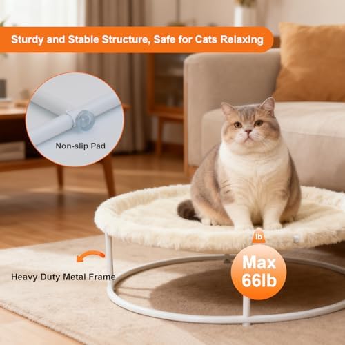 Elevated Cat Hammock Bed, All-Season Use - Image 4