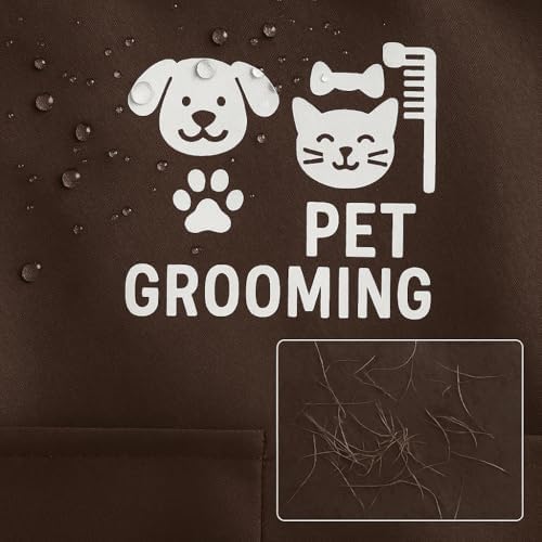 Waterproof Dog Grooming Apron - Image 5