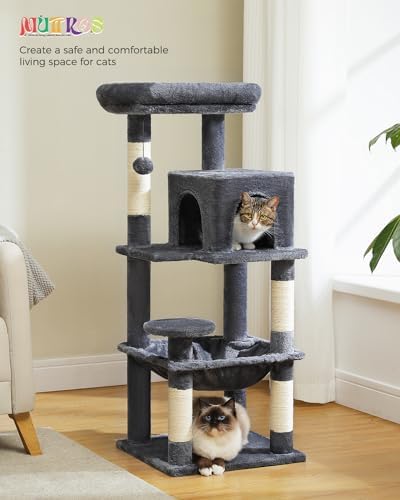 MUTTROS Cat Tree, 45.7" Multi-Level Cat Tower - Image 6