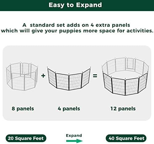FXW Rollick Dog Playpen, Yard & RV Camping, 4 Panels - Image 2