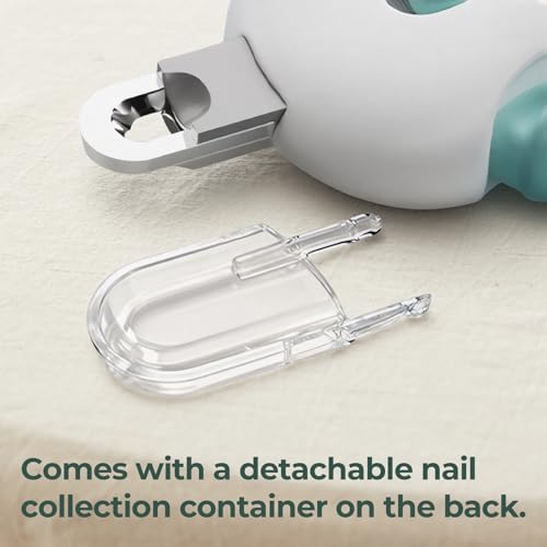 Cat Nail Clippers with a Removable Debris Collector, Adjustable Size, Built-in - Image 4