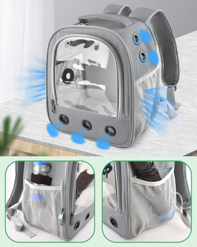DBNESS Guinea Pig Carrier Backpack, Portable Rabbit Travel Carring Bag - Image 5