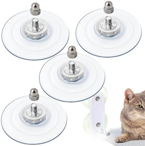 4 Pack Cat Window Perch Suction Cup by Unknown