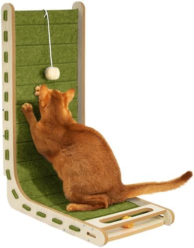 Felt Cat Scratcher for Indoor Cats, 26.8 Inch by NxwjoyPet