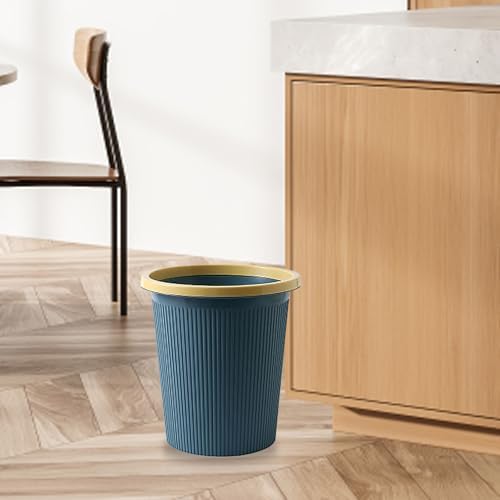 Bathroom Garbage Can, Lightweight Durable Striped Garbage Cans - Image 6