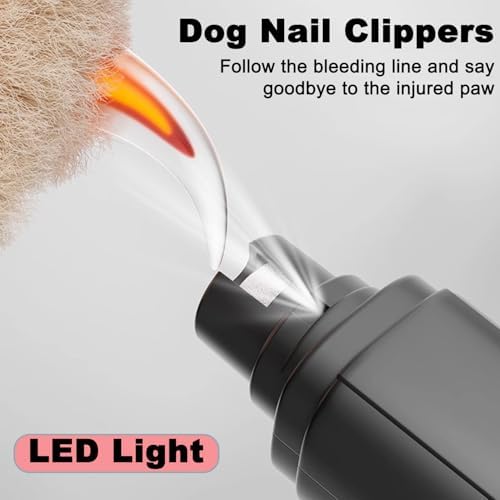 Consss Dog Nail Grinder Quiet, 7500 RPM Dog Nail Clippers - Image 2