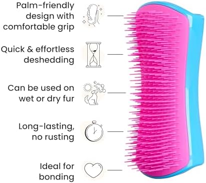 Pet Teezer De-Shedding Dog Brush - Image 4