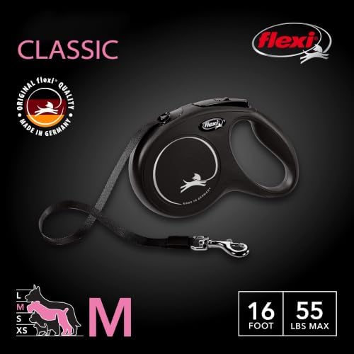FLEXI® Classic Tape Retractable Dog Leash, 16 ft - Image 3
