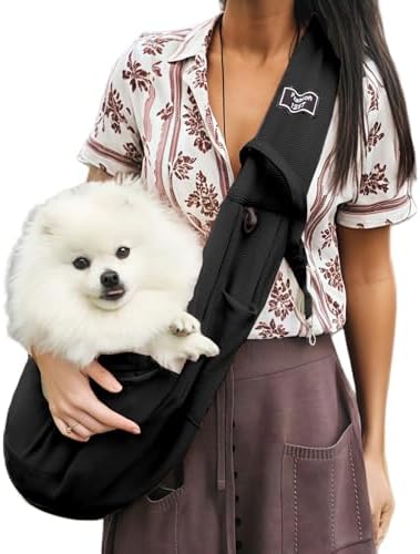 Dog Sling Carrier Soft Breathable by Unknown