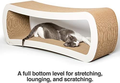 PetFusion Jumbo Cat Scratcher Lounge. Superior Cardboard & Construction - Image 4
