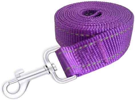 Reflective Dog Leash 4Ft /5 Foot /6 Feet Long, 1 Inch Wide, - Image 2