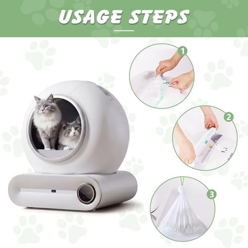 Cat Litter Box Liners For Meowant, 20 x 18 In - Image 6