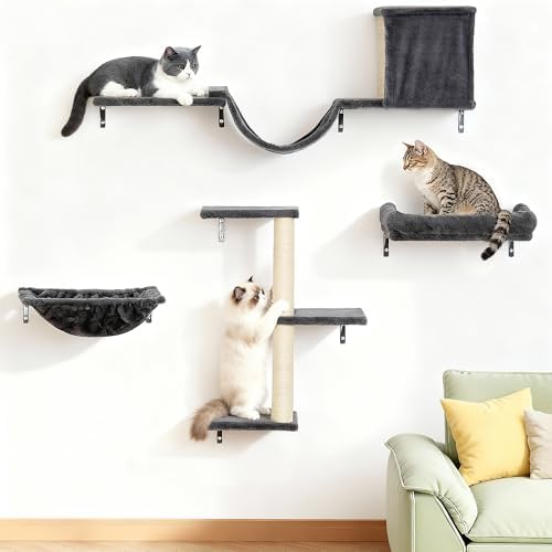 Aechonow Heavy Duty Cat Wall Shelves by Aechonow