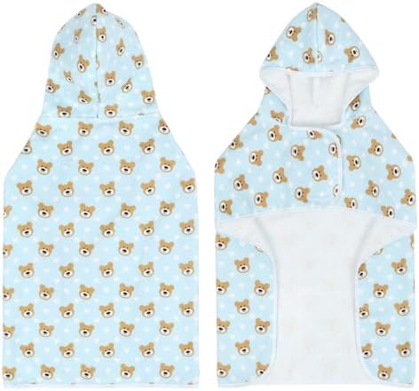 HDE Hooded Dog Bathrobe Quick Dry Towel Wrap - Image 5