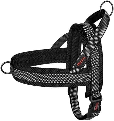 Didog No Pull Dog Harness for Large Dogs, Breathable Mesh Padded by Didog