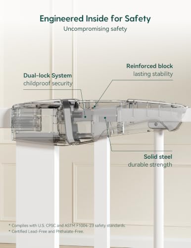 Babelio Pressure Mounted Baby Gate - Image 4