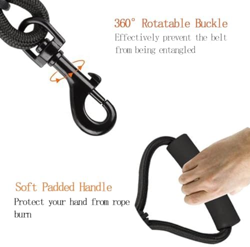 3 Dog Leash for 1-3 Dogs, 360° Swivel - Image 3